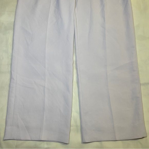 Aritzia- The Effortless Pants in Calluna Lilac Size 8 High Waisted Trouser SHORT - Picture 4 of 9